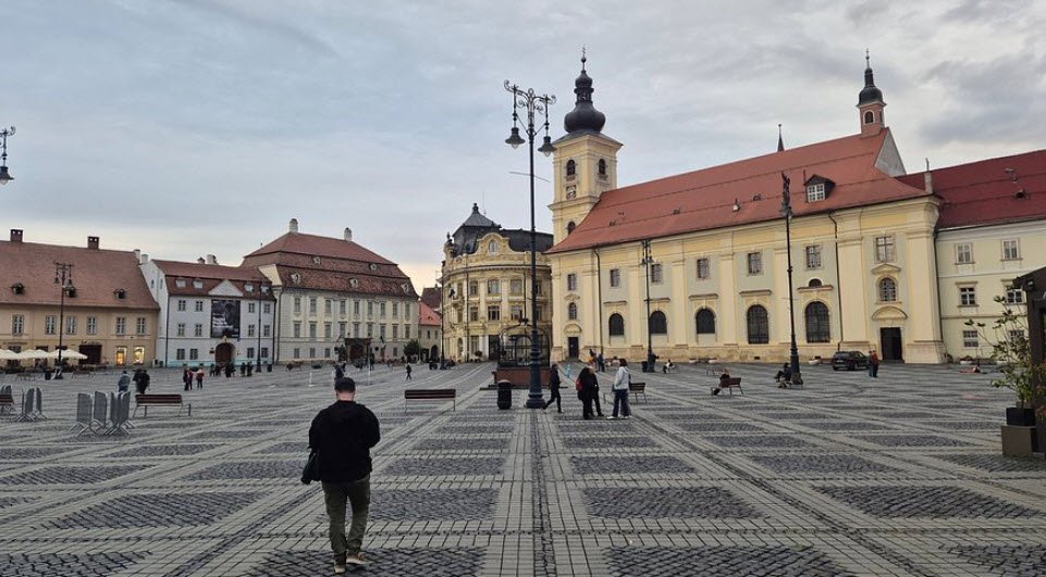 Piața Mare (Great Square), Sibiu, Sibiu County, Romania